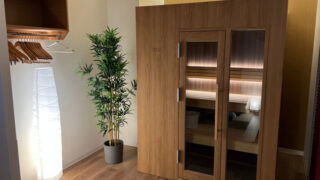 【JAPANESEの部屋のレビュー】夫婦やカップルで混浴可能な京都市のプライベートサウナLiving sauna by MONday